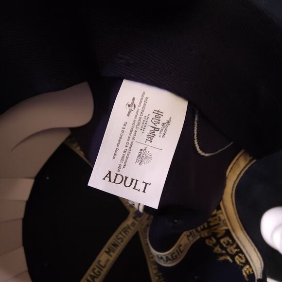 Wizarding World of Harry Potter Ministry of Magic Blue Universal Studios Hat Cap - Picture 14 of 14